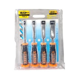 Alco 4Pc Wood Working Chisel